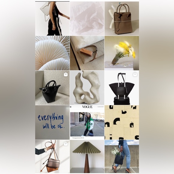 DELAROQ // Troisième tote bag crossbody leather purse in Shroom - Picture 5 of 16